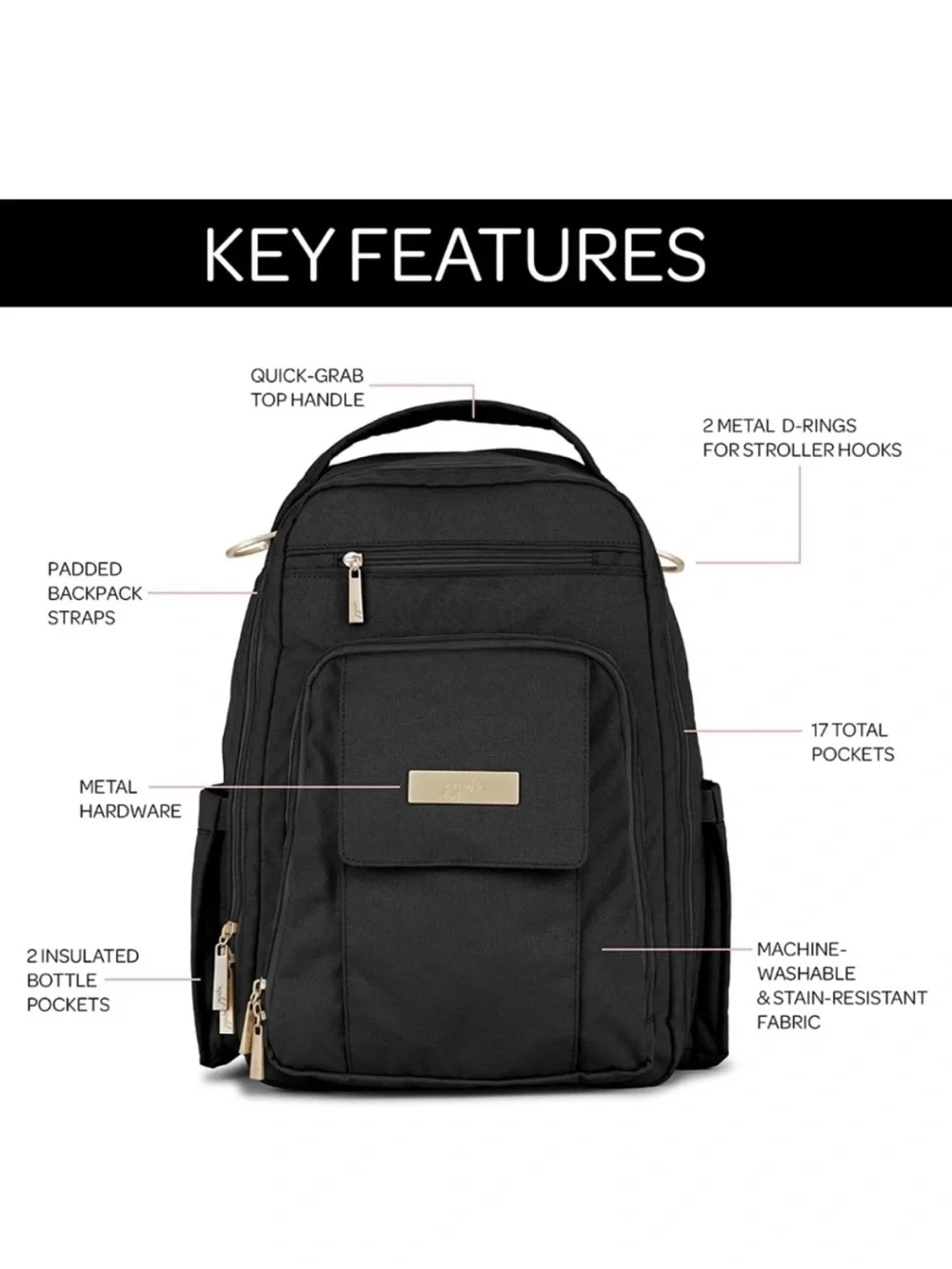 Jujube Diaper Bag Backpack